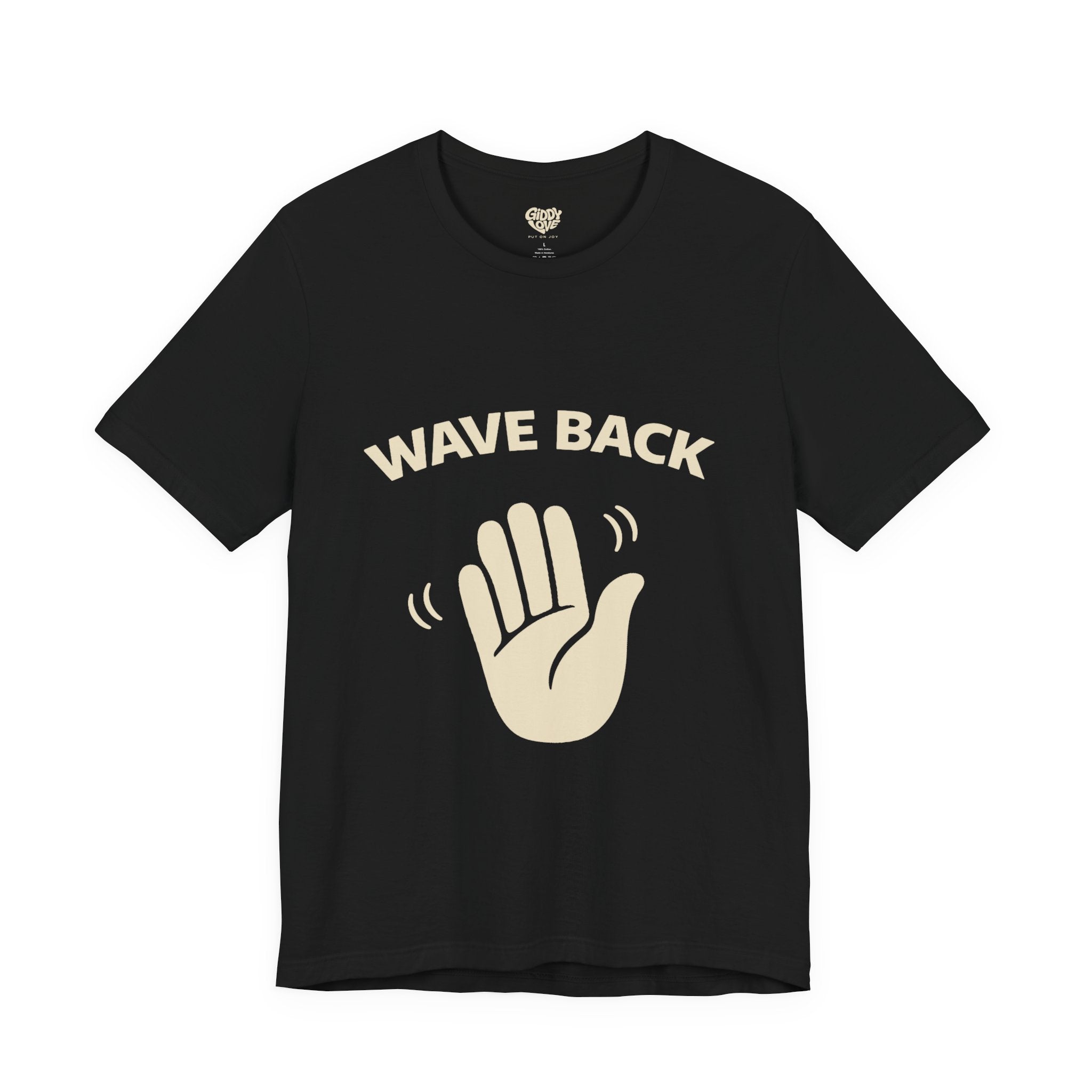 Wave Back Adult Tee - Dark Colors