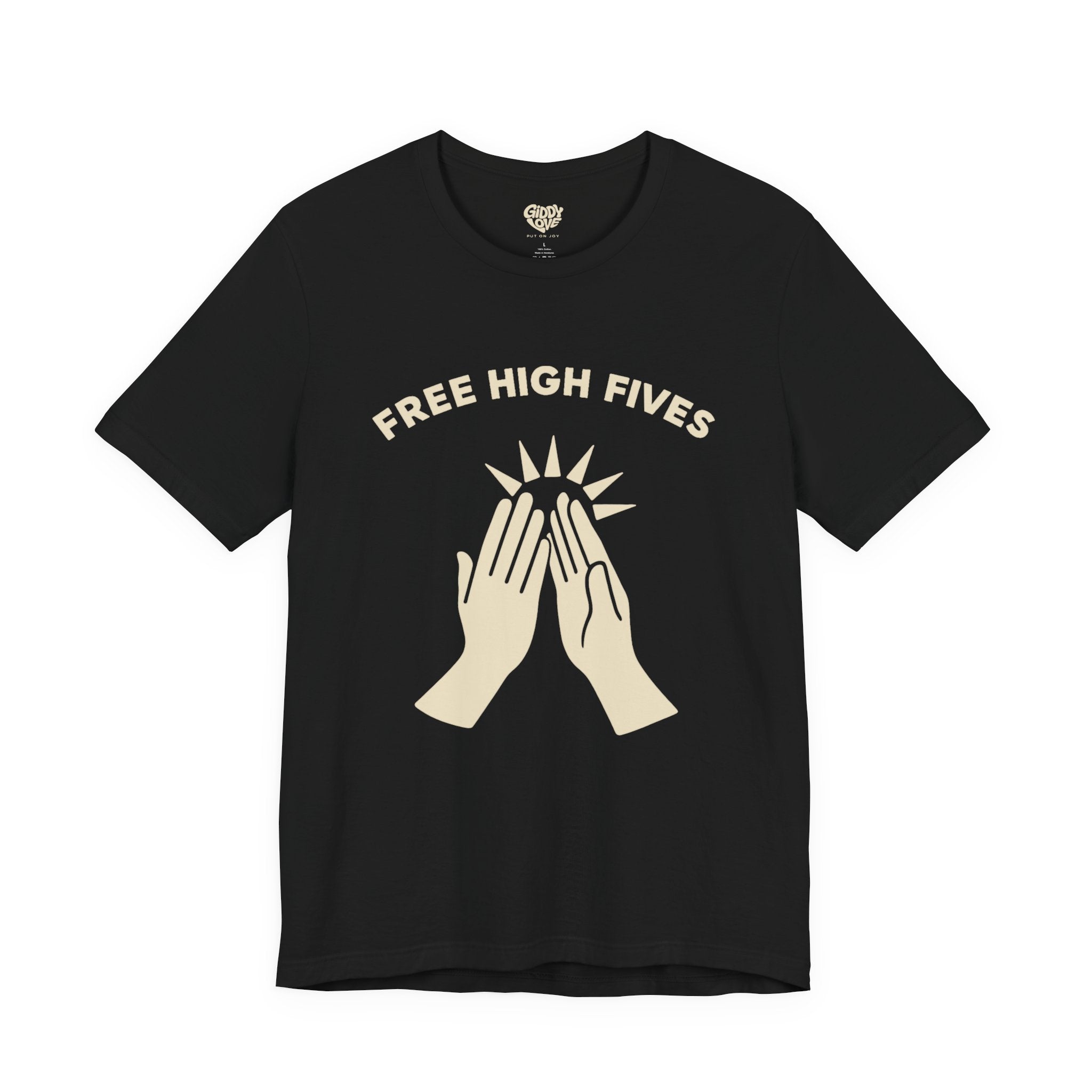 Free High Fives Adult Tee - Dark Colors