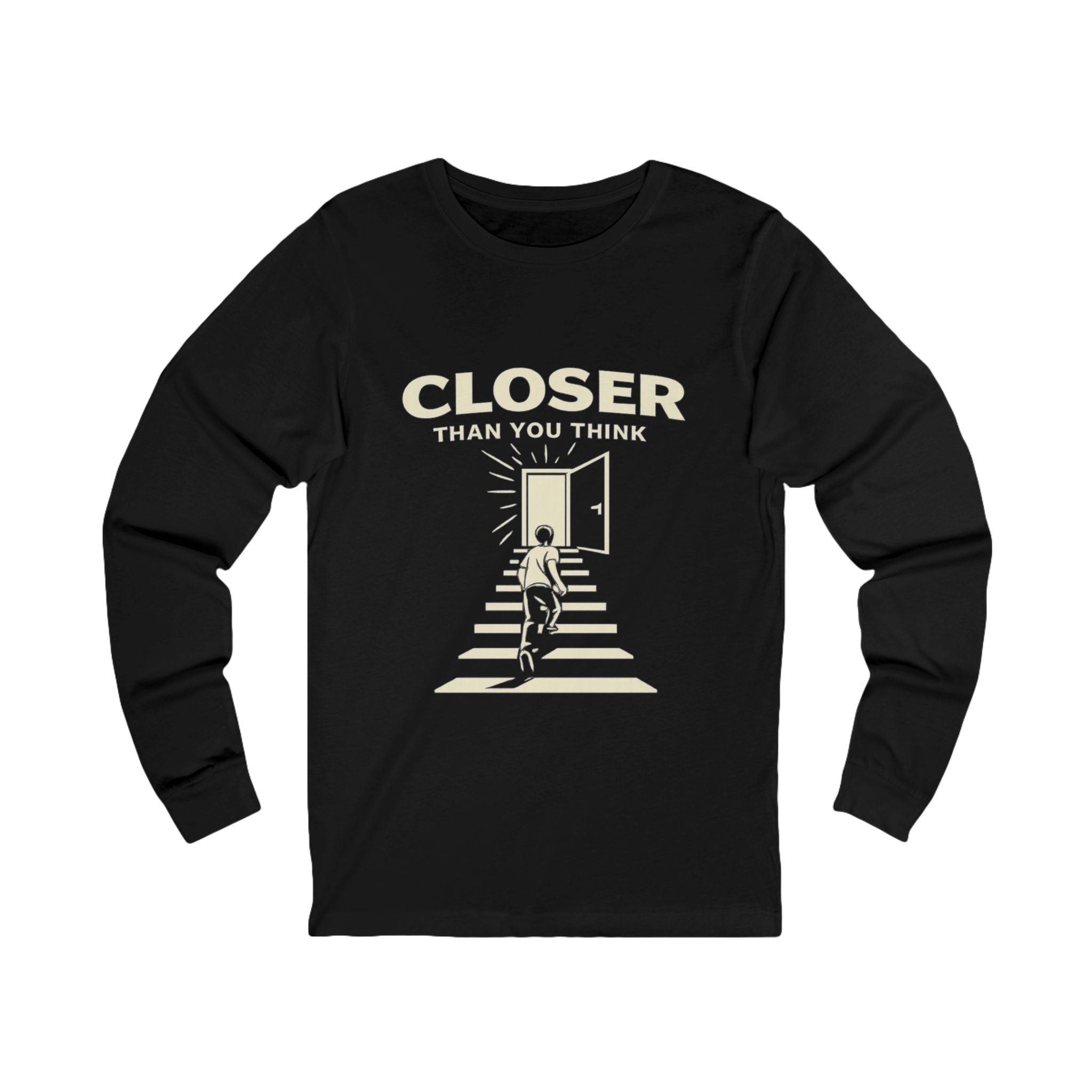Closer Than You Think Adult Long Sleeve Tee - Dark Colors