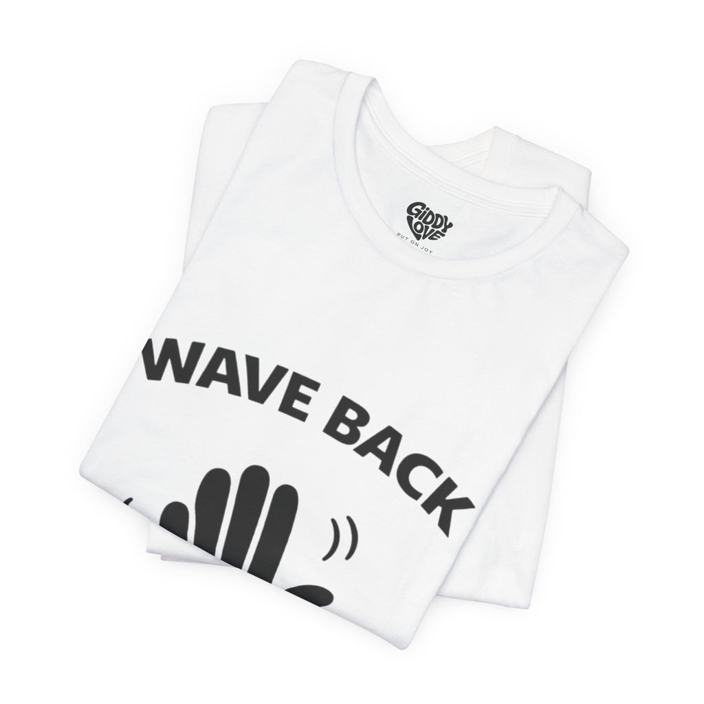 Wave Back Adult Tee - Light Colors