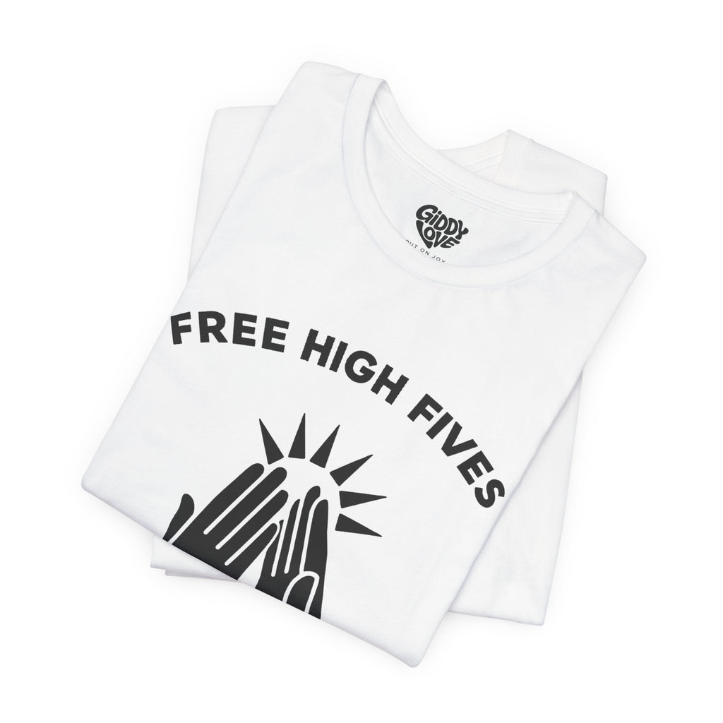 Free High Fives Adult Tee - Light Colors