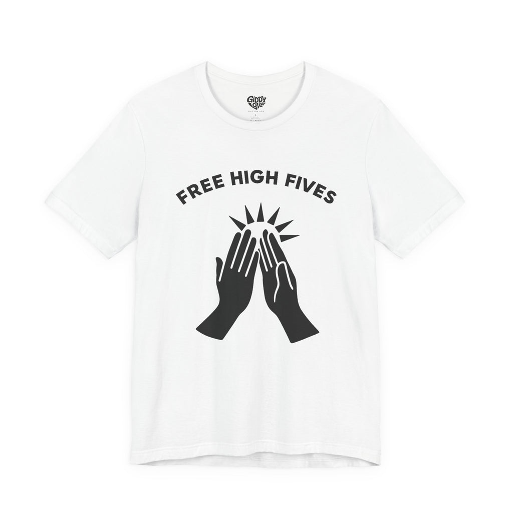 Free High Fives Adult Tee - Light Colors
