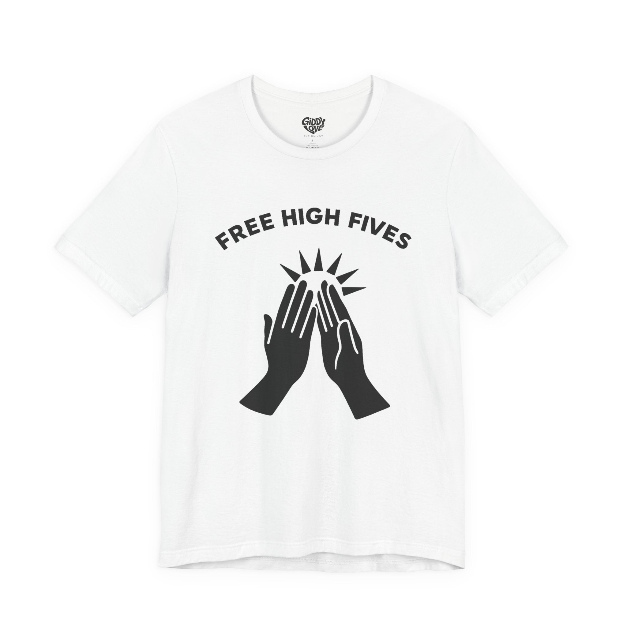 Free High Fives Adult Tee - Light Colors
