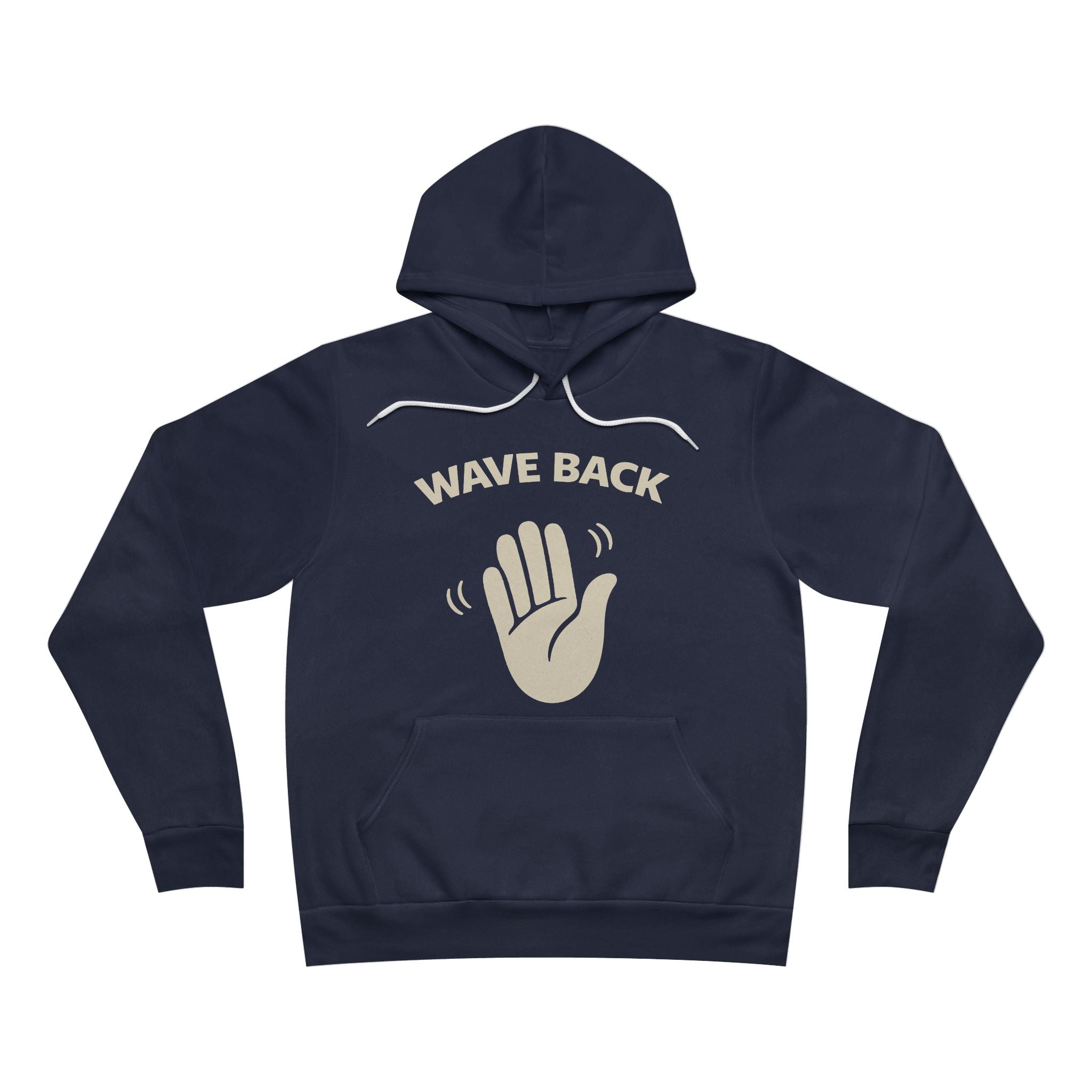 Wave Back Adult Hoodie - Dark Colors