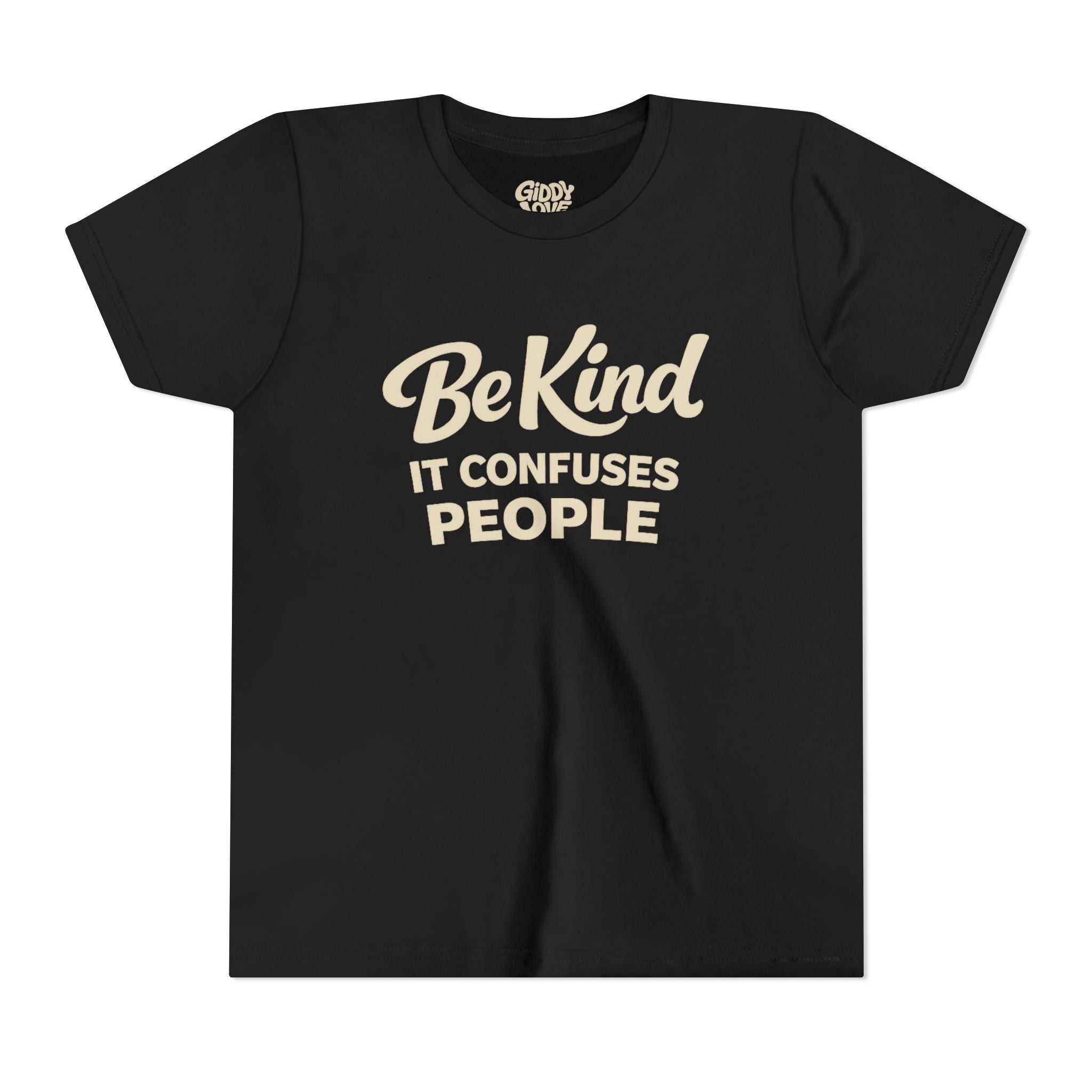 Be Kind It Confuses People Youth Tee - Dark Colors