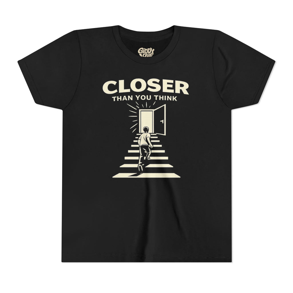 Closer Than You Think Youth Tee - Dark Colors