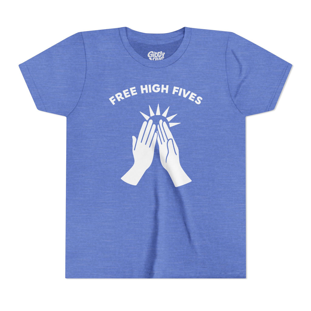 Free High Fives Youth Tee - Bright Colors