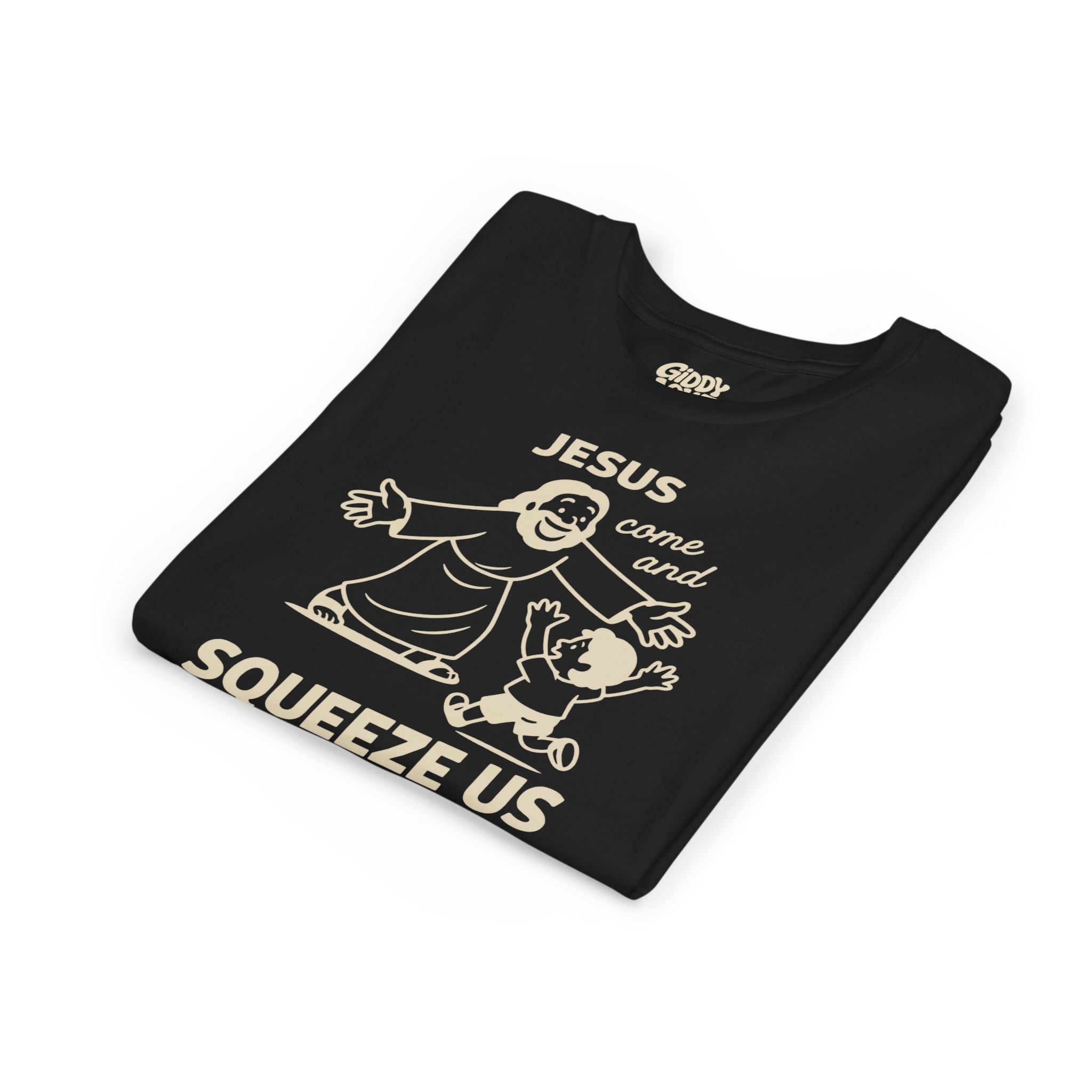 Jesus Come and Squeeze Us Youth Tee - Dark Colors