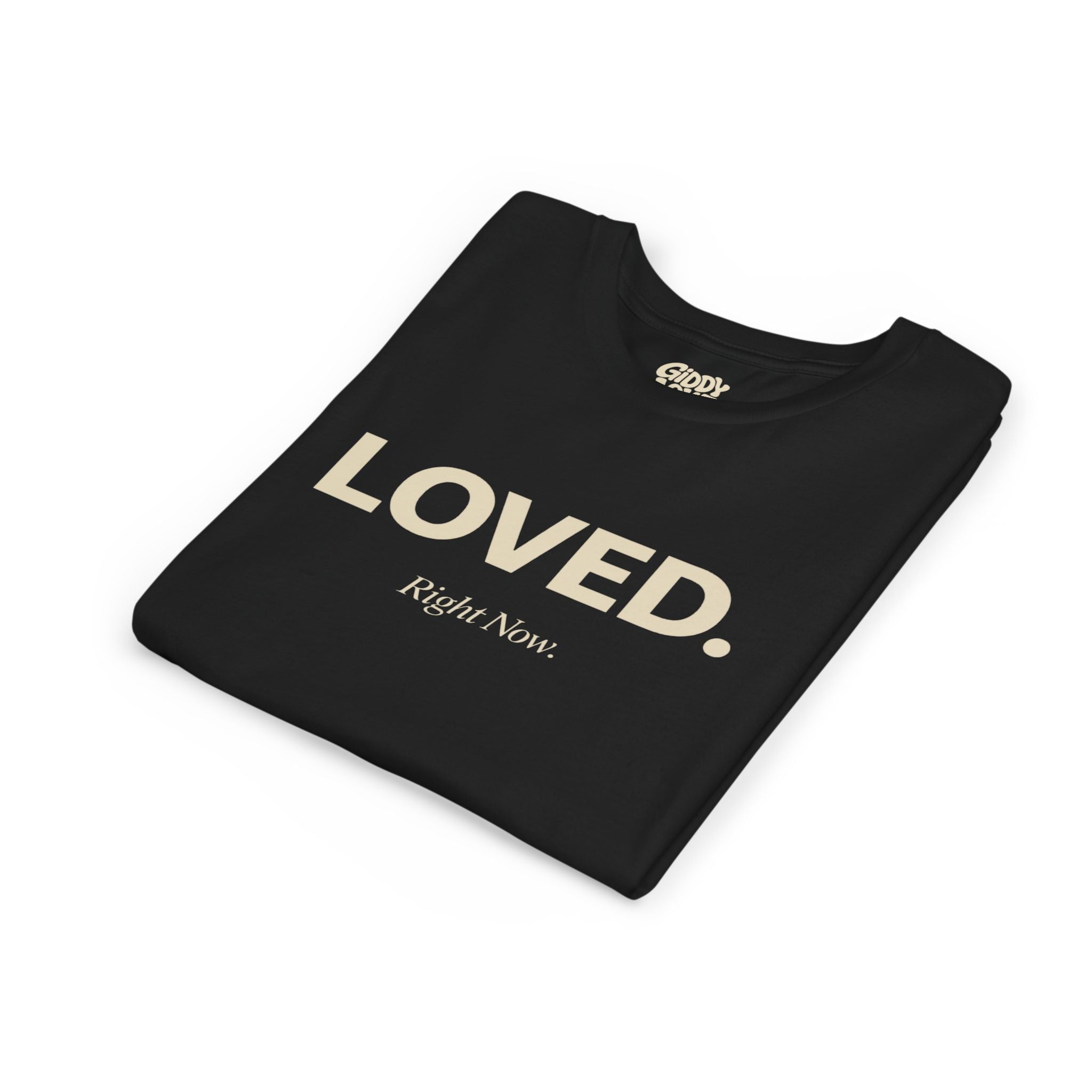 Loved. Right Now. Youth Tee - Dark Colors