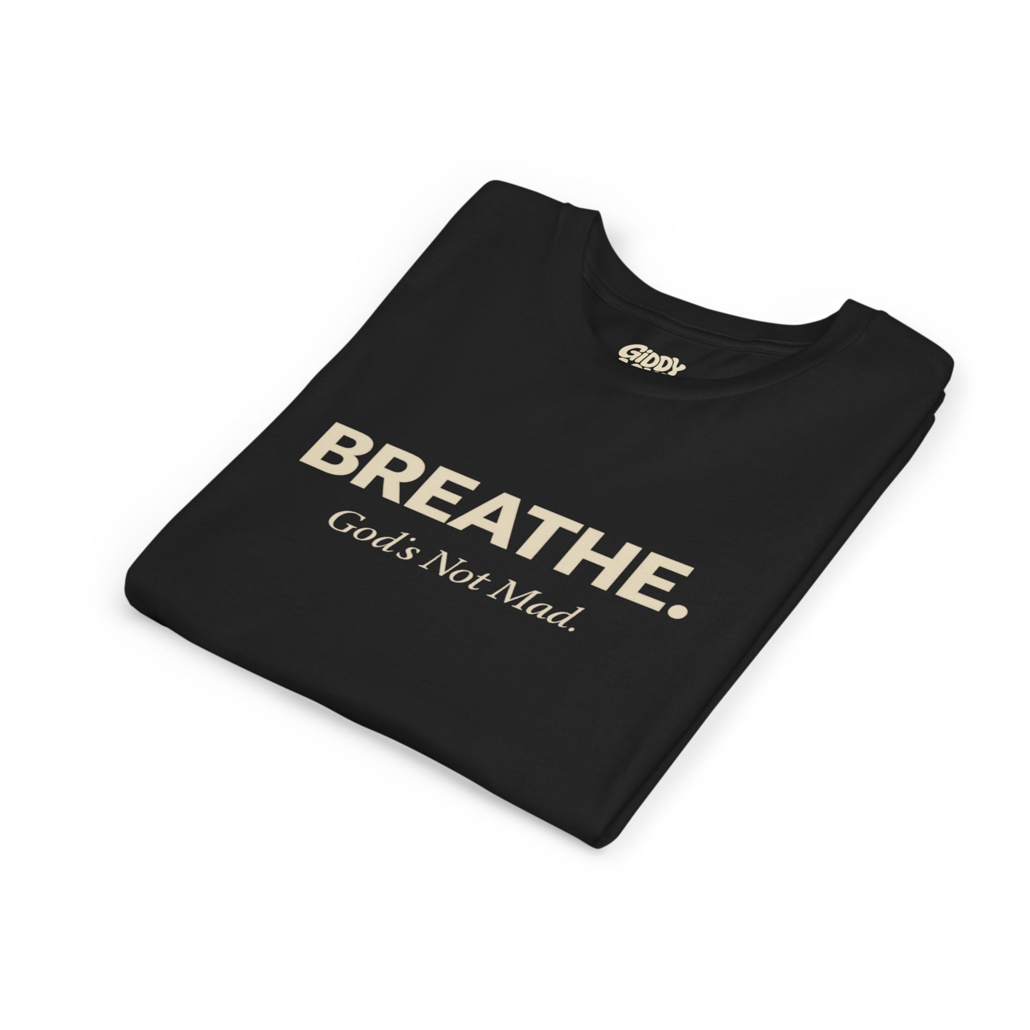 Breathe. God’s Not Mad. Youth Tee - Dark Colors