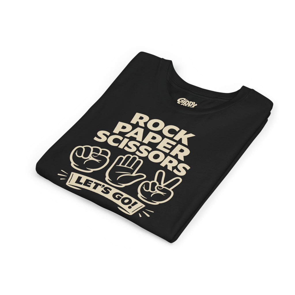 Rock Paper Scissors Youth Tee - Dark Colors