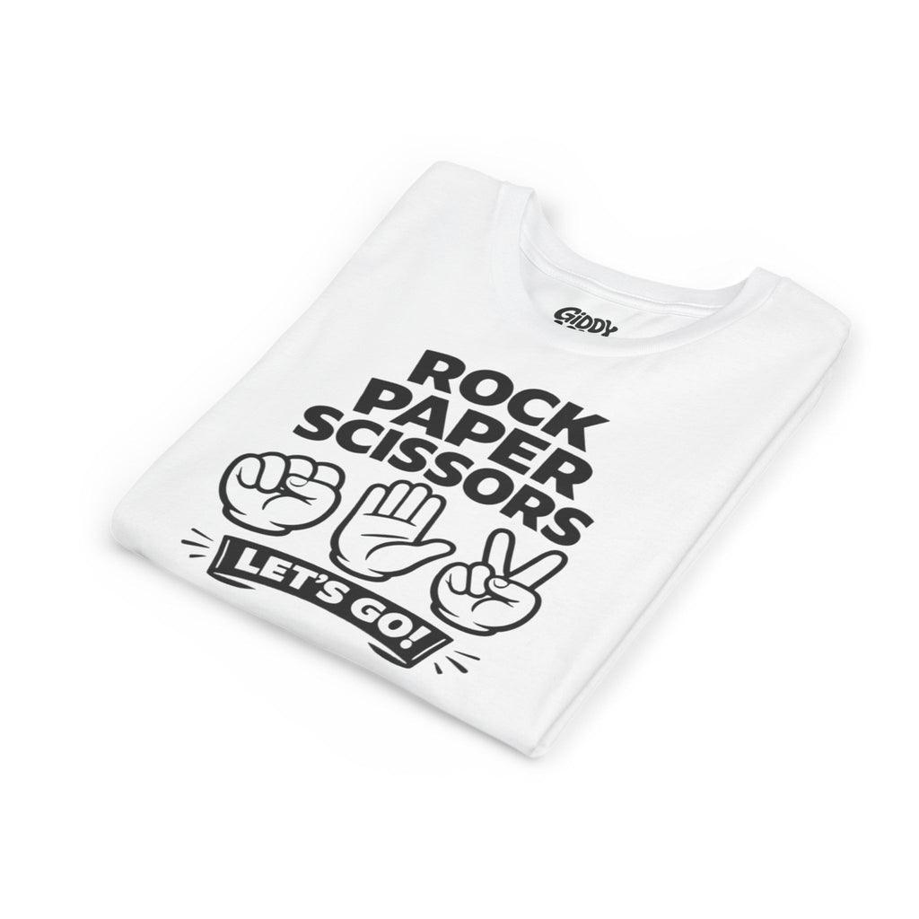 Rock Paper Scissors Youth Tee - Light Colors