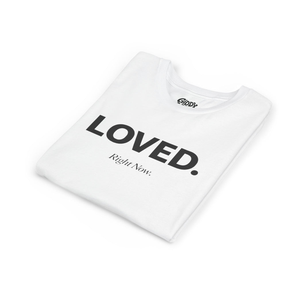 Loved. Right Now. Youth Tee - Light Colors