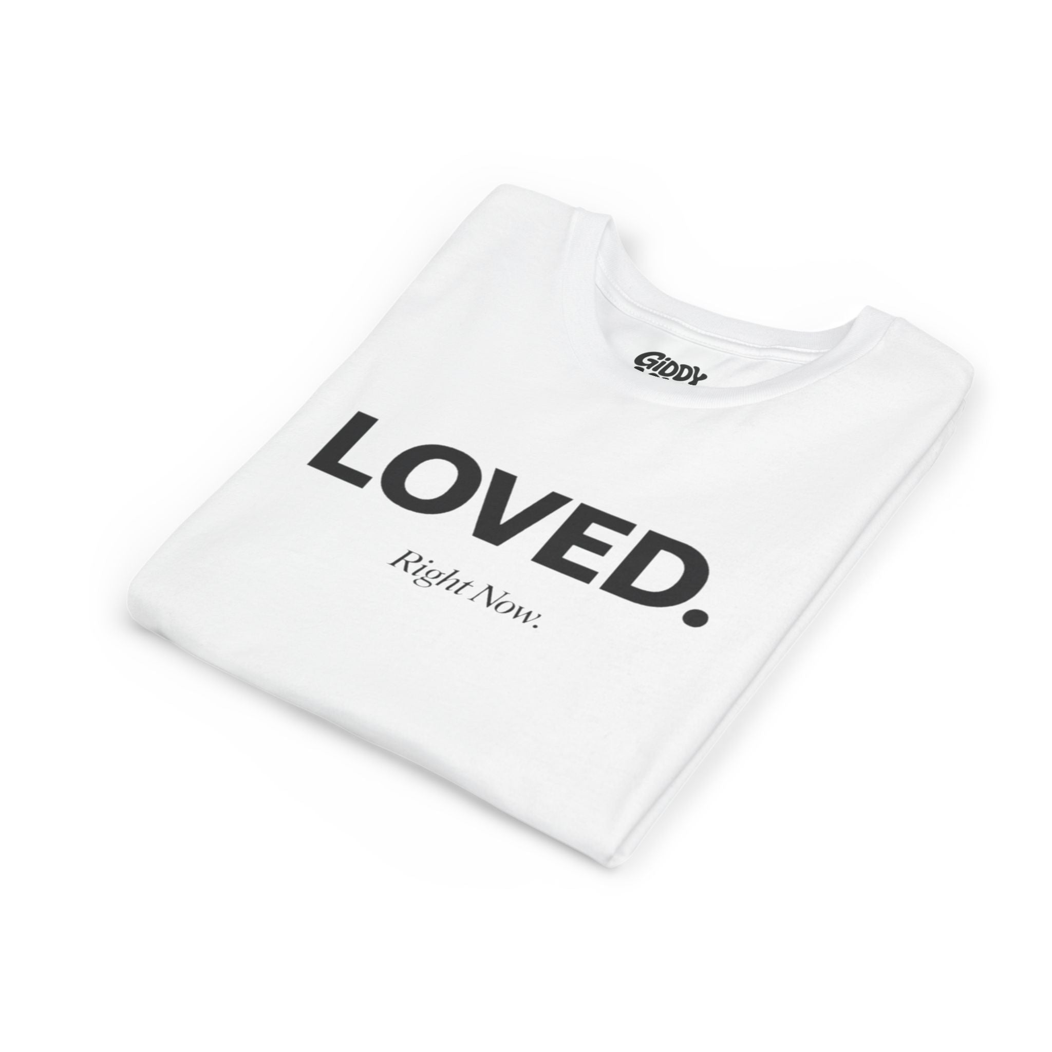 Loved. Right Now. Youth Tee - Light Colors