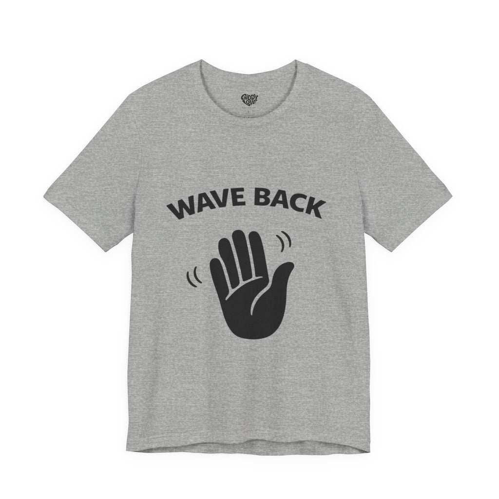 Wave Back Adult Tee - Light Colors