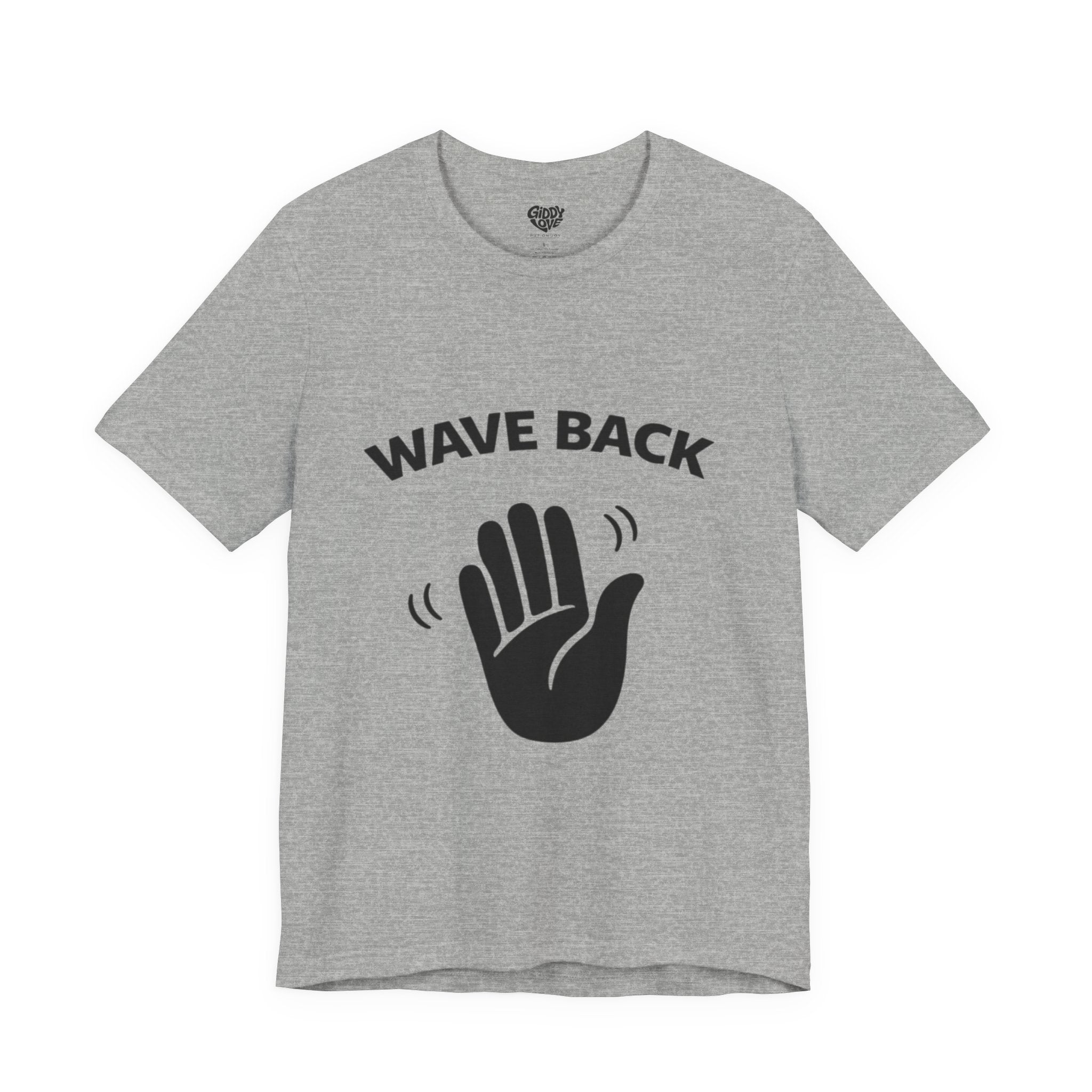 Wave Back Adult Tee - Light Colors