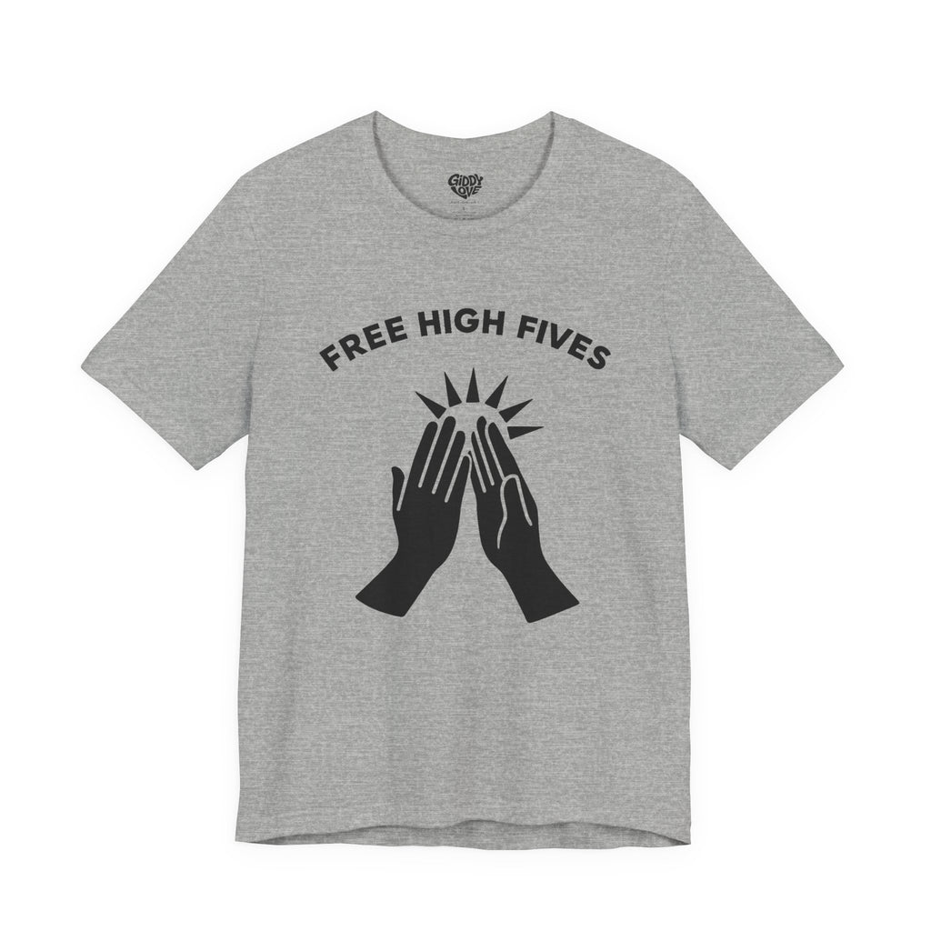 Free High Fives Adult Tee - Light Colors