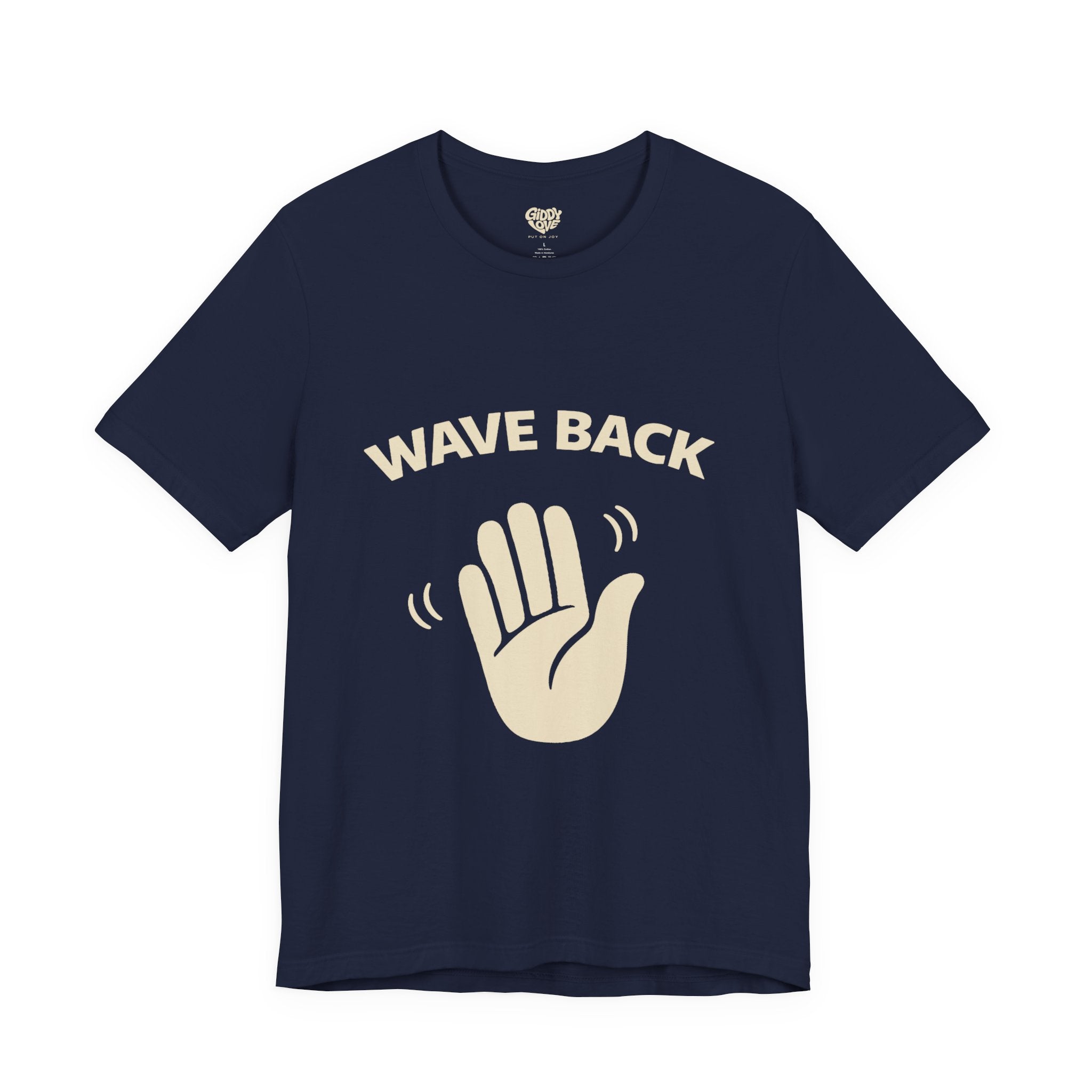 Wave Back Adult Tee - Dark Colors