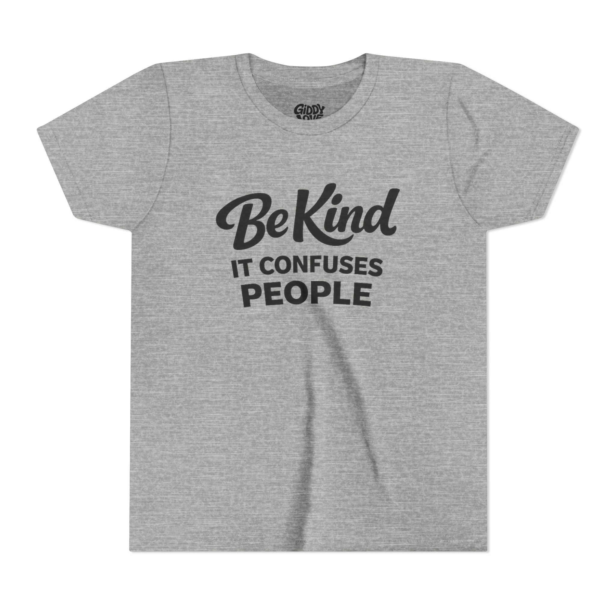 Be Kind It Confuses People Youth Tee - Light Colors
