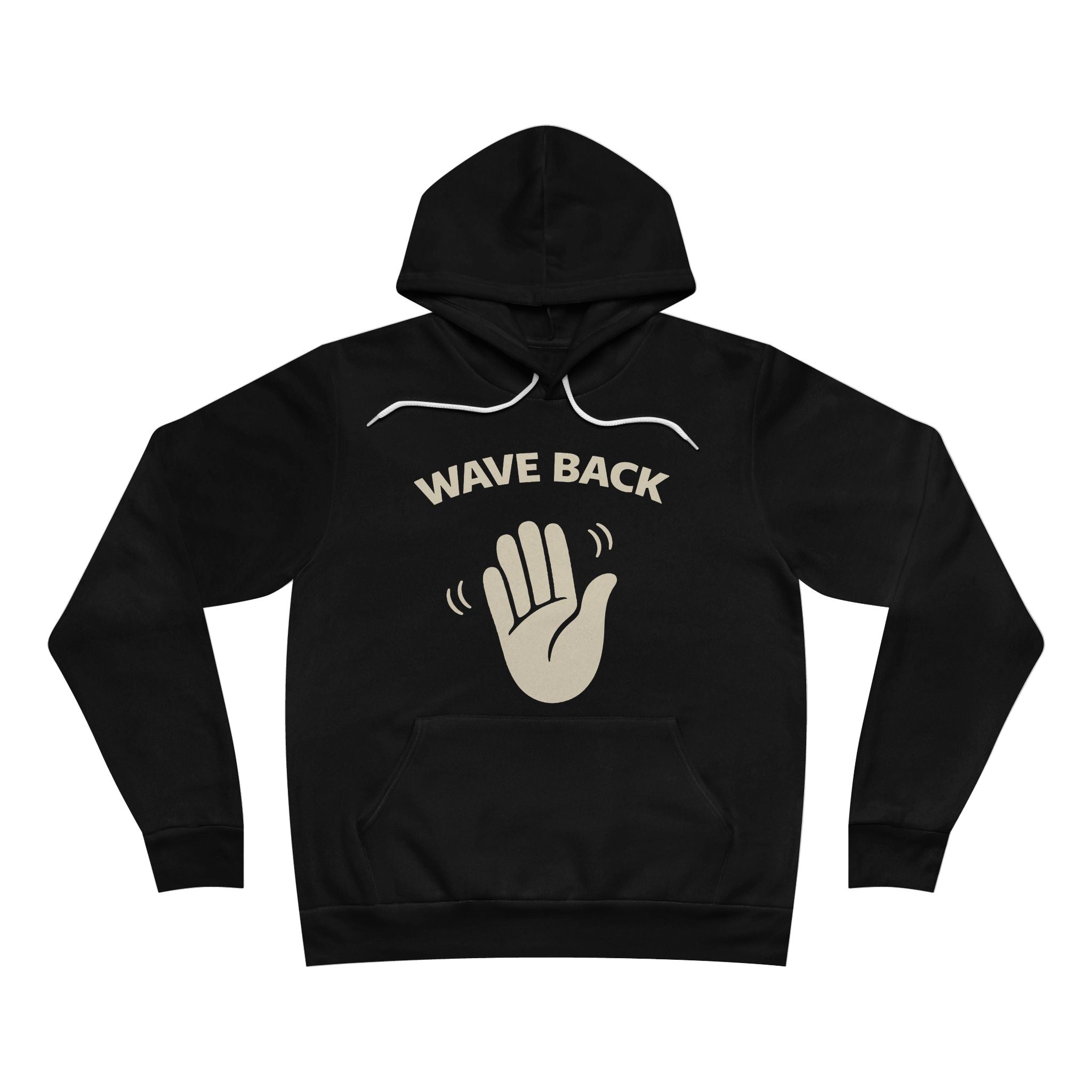 Wave Back Adult Hoodie - Dark Colors