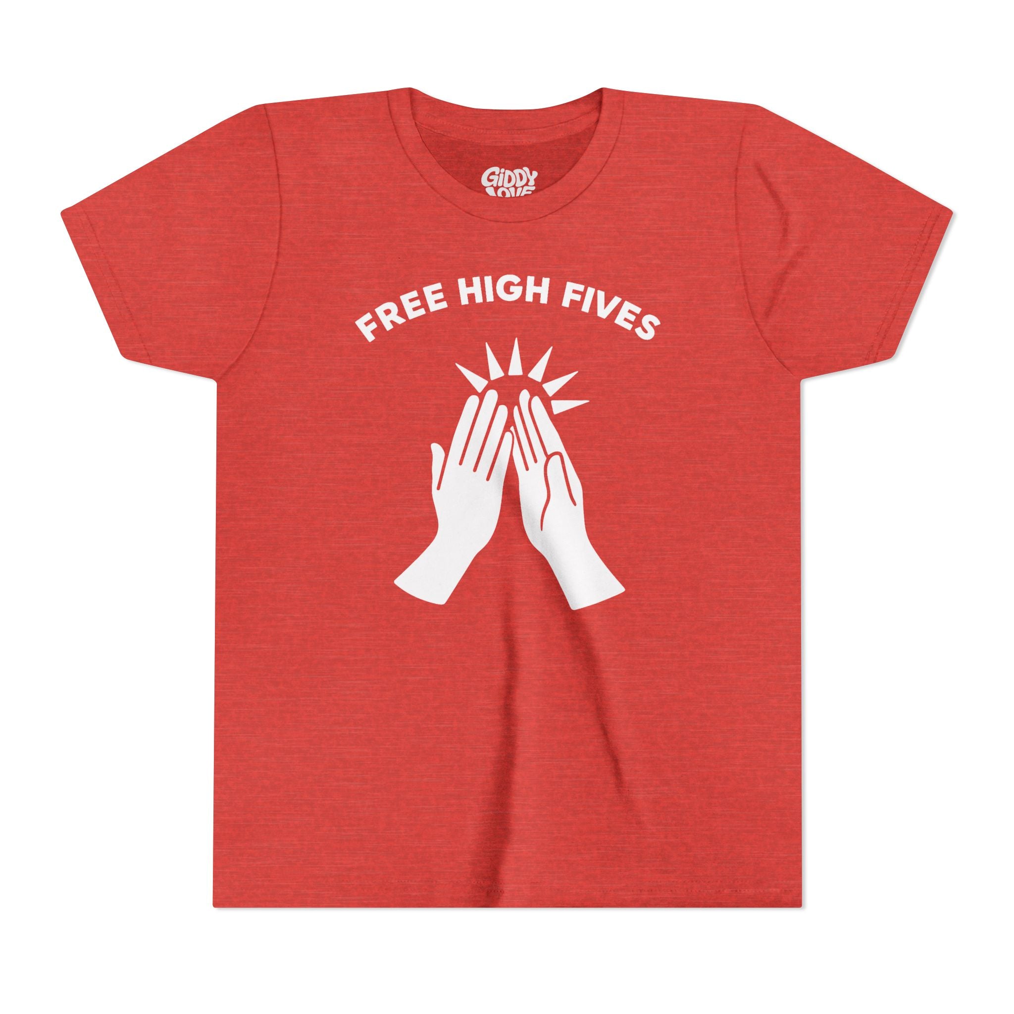 Free High Fives Youth Tee - Bright Colors