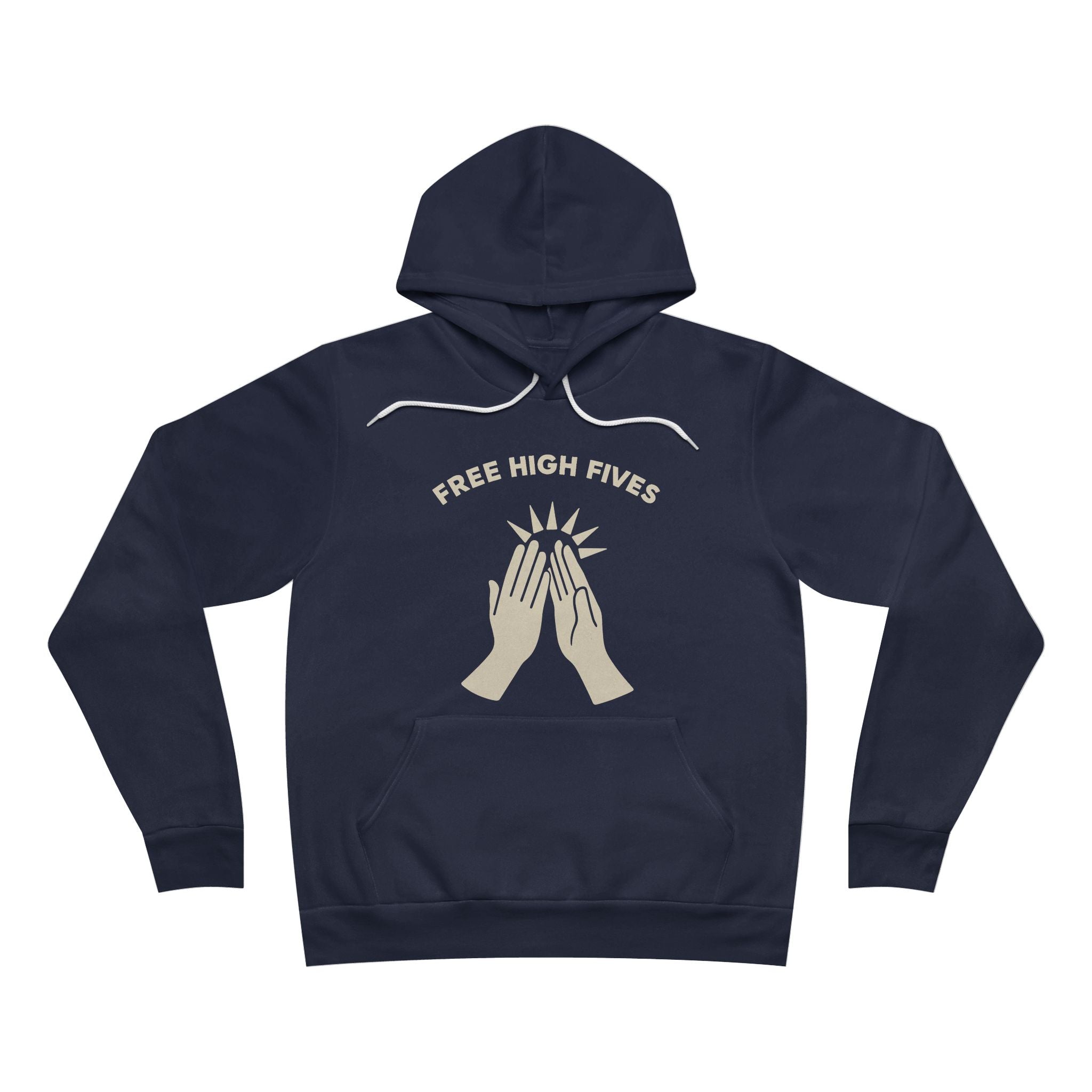 Free High Fives Adult Hoodie - Dark Colors