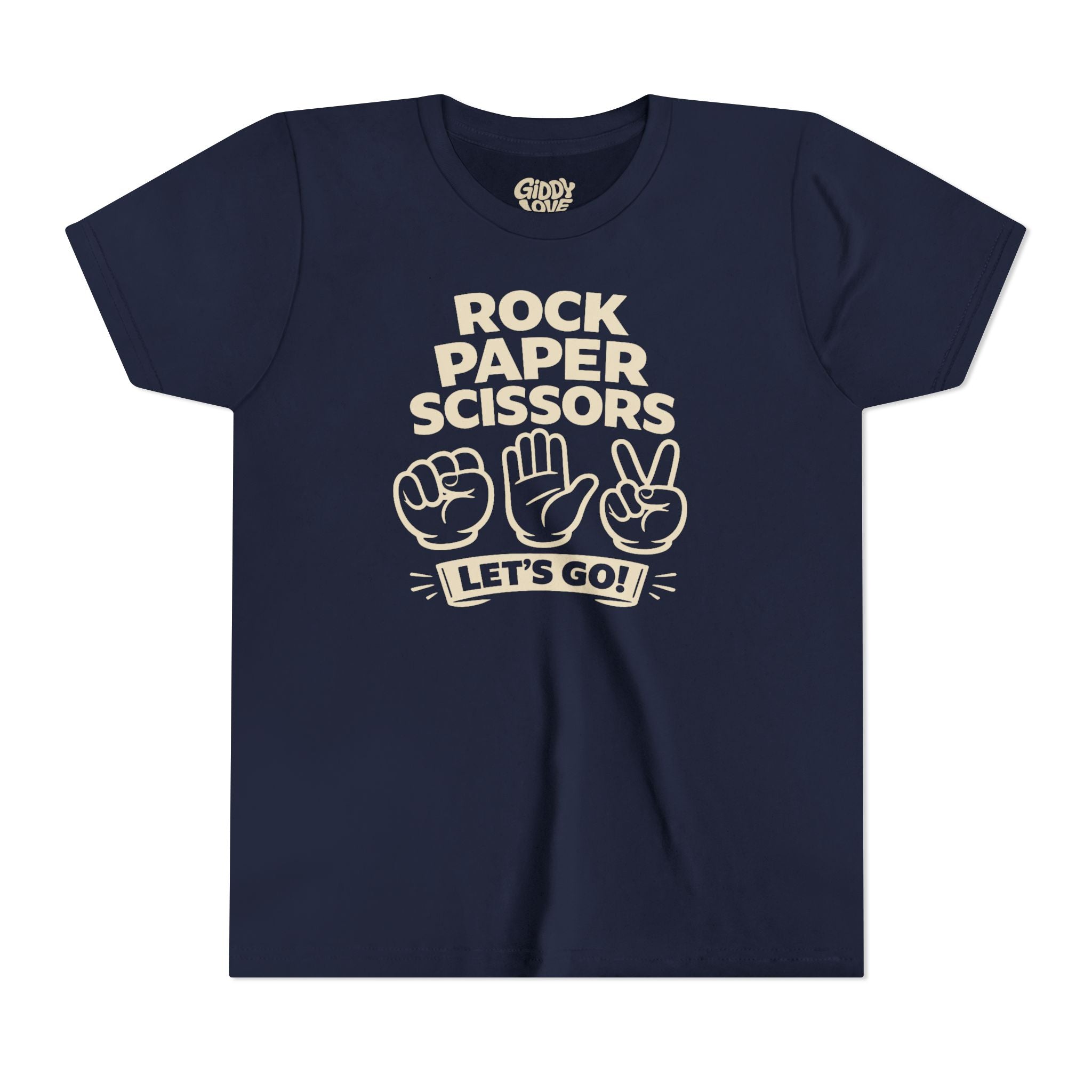 Rock Paper Scissors Youth Tee - Dark Colors