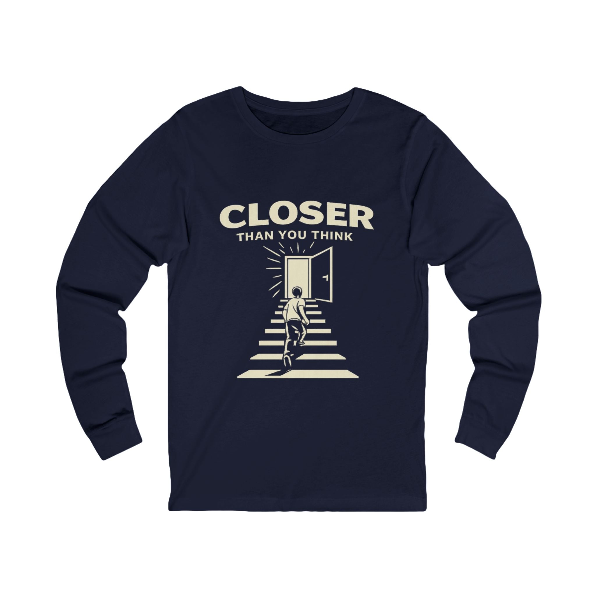 Closer Than You Think Adult Long Sleeve Tee - Dark Colors
