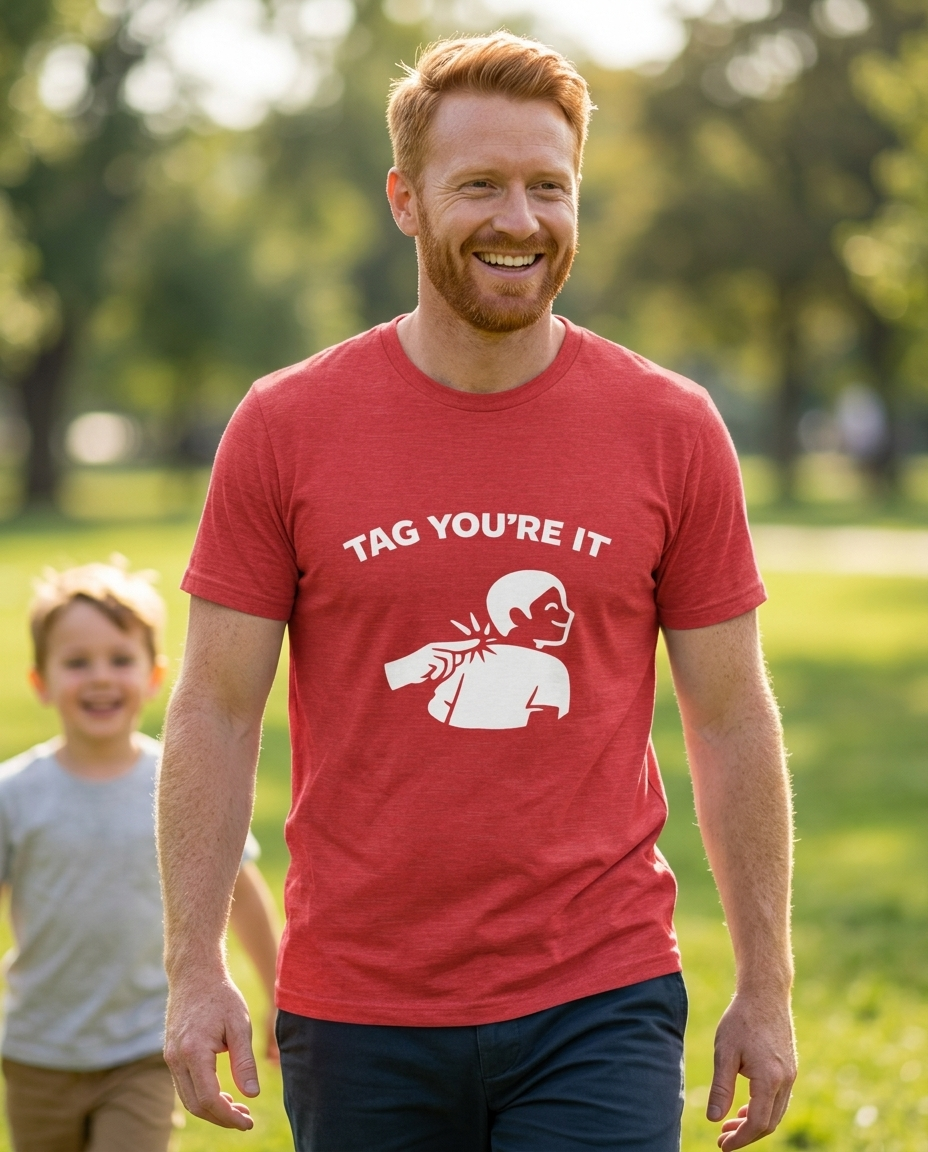 Tag You’re It Adult Tee - Bright Colors