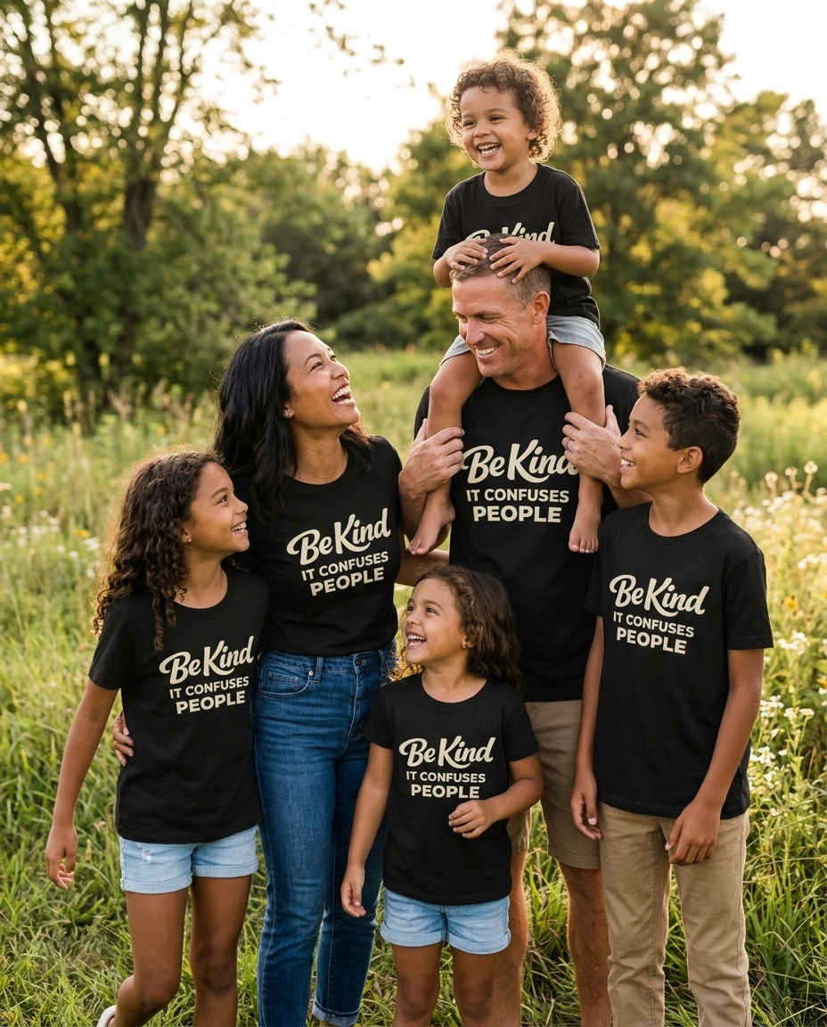 Be Kind It Confuses People Youth Tee - Dark Colors