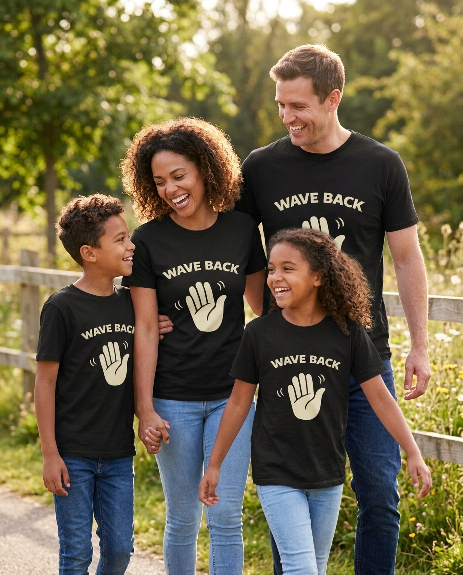 Wave Back Youth Tee - Dark Colors