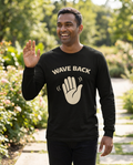 Wave Back Adult Long Sleeve Tee - Dark Colors