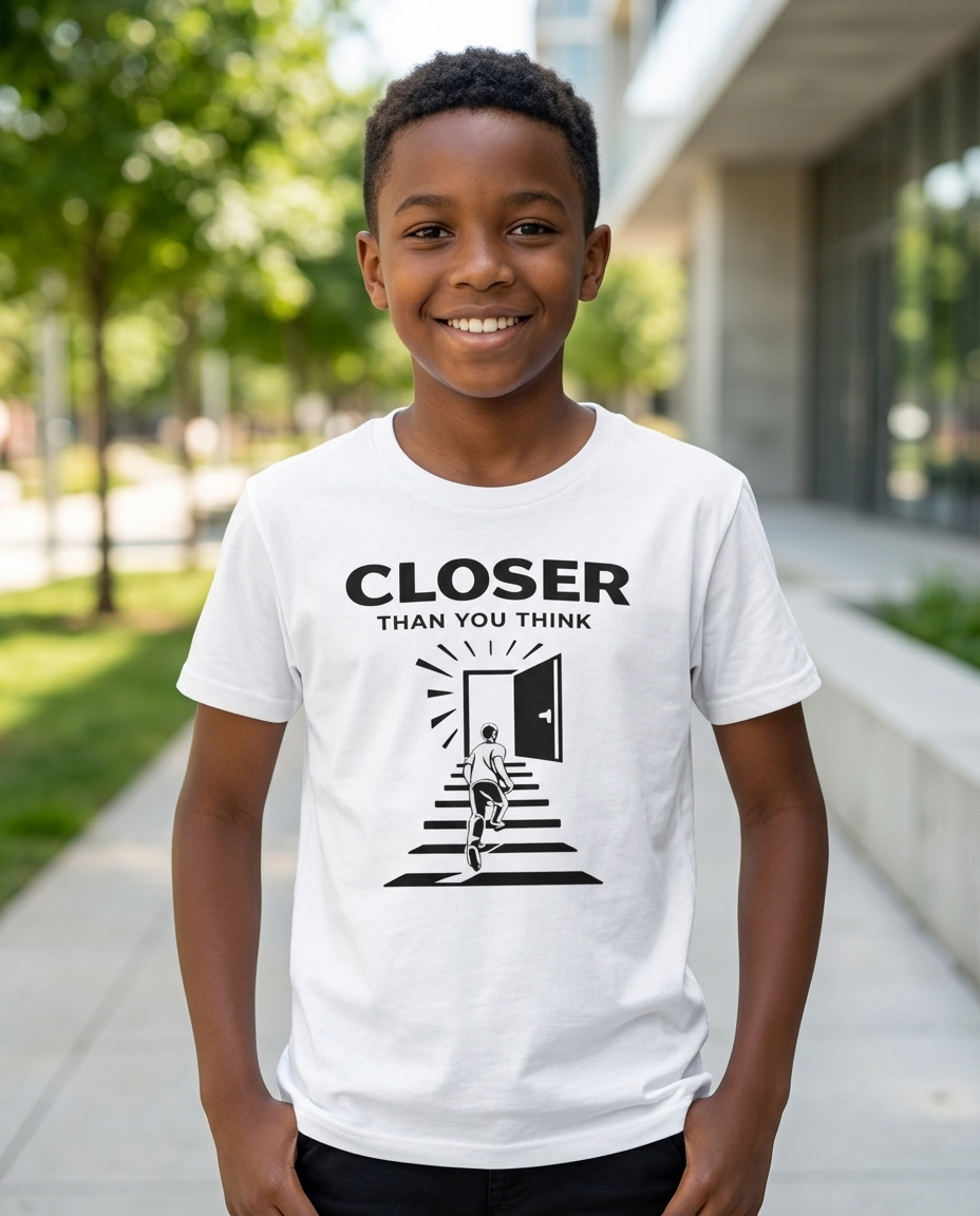 Closer Than You Think Youth Tee - Light Colors