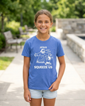 Jesus Come and Squeeze Us Youth Tee - Bright Colors
