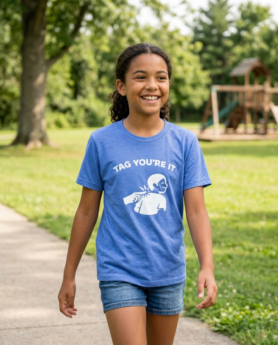 Tag You’re It Youth Tee - Bright Colors