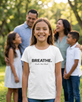 Breathe. God’s Not Mad. Youth Tee - Light Colors
